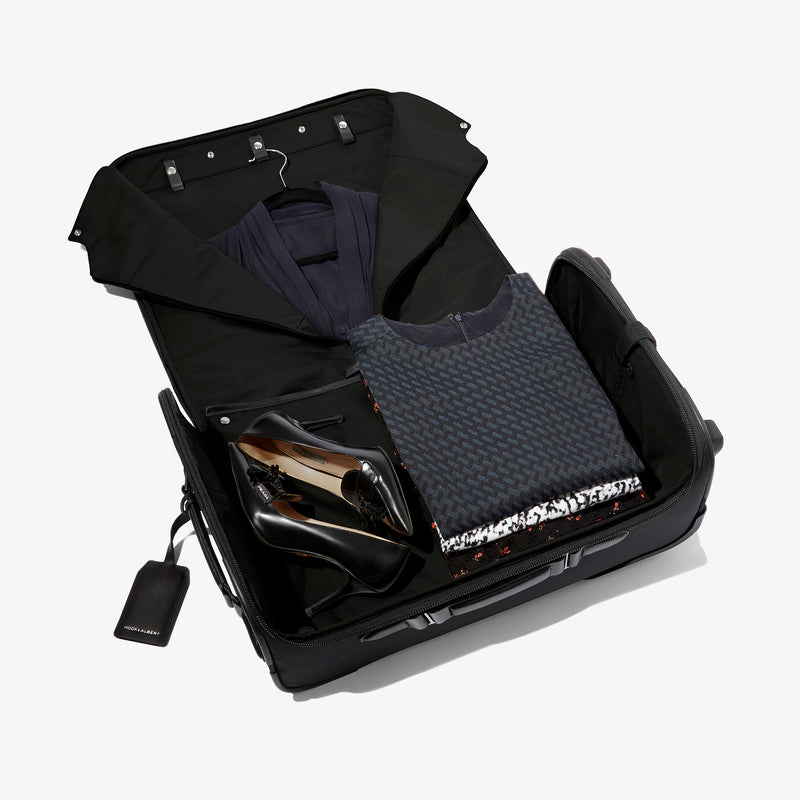 Black Garment Luggage Carry-On – HOOK u0026 ALBERT