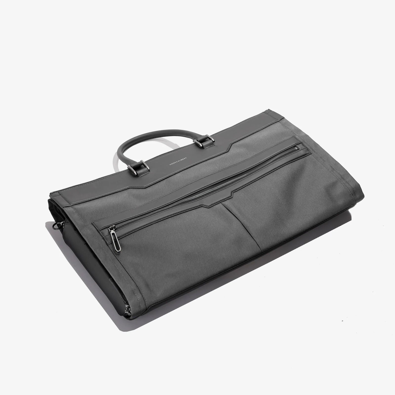 Slate Nylon Garment Weekender Bag HOOK ALBERT